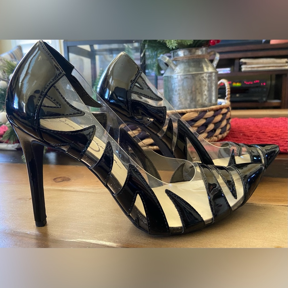 Elegant Black Stiletto Heels